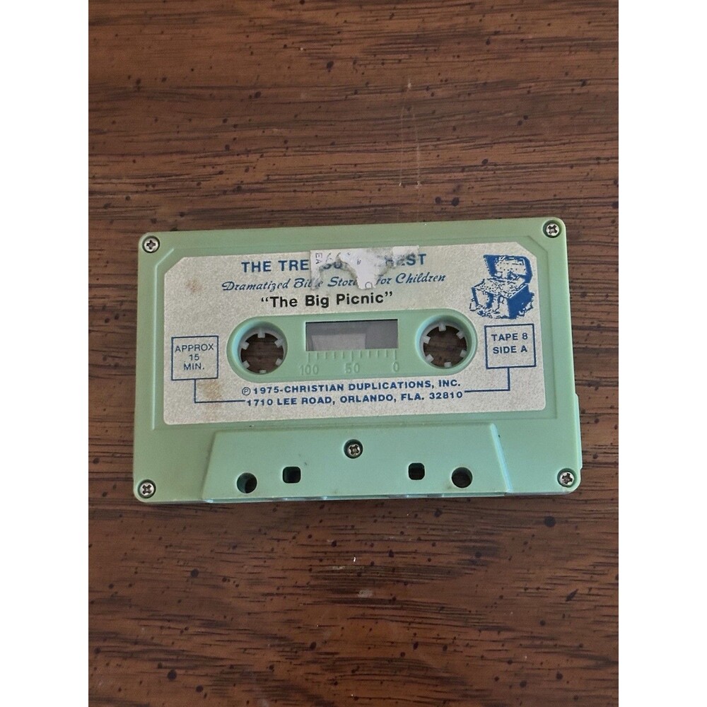 Bible Stories For Children “Joseph The Dreamer/The Big Picnic” Cassette Tape